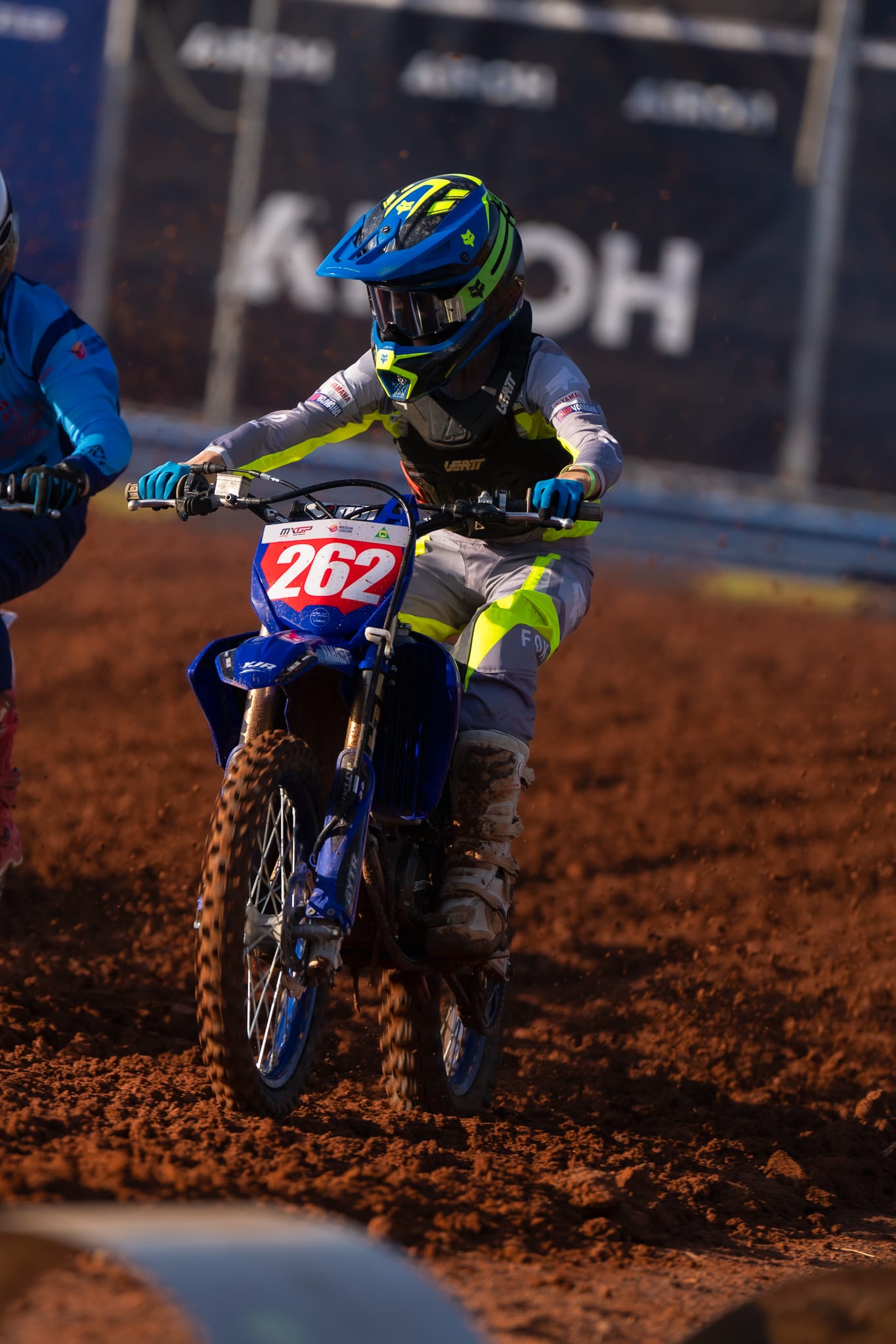 Racer on the muddy track at Hidden Valley MXGP 2026