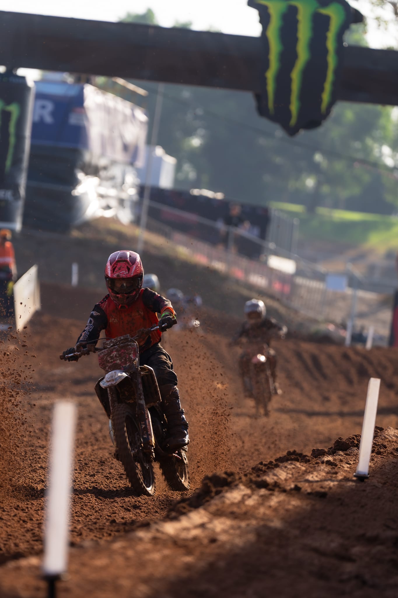 Racers at the MXGP Australia 2026 Hidden Valley